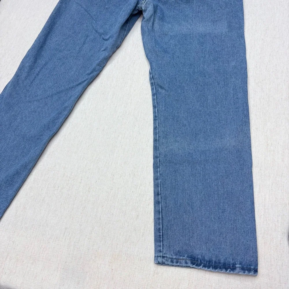 Wrangler Rugged Wear Relaxed Fit Jeans Mens 38x32 Blue Straight Leg Y2K Style